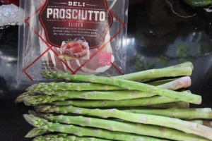 Asparagus and prosciutto